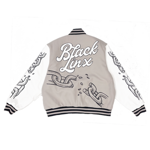 BL "GREY AREA" LETTERMAN JACKET